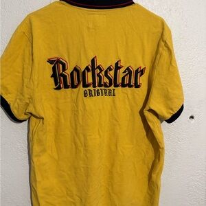 Rockstar Original Yellow Men's Short Sleeve Tee